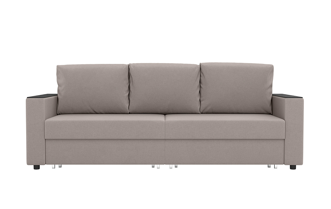 Гермес / Диван - кровать 3-х мест велюр parma 10 капучино